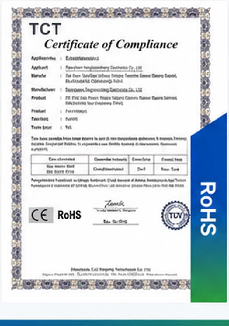 RoHS Compliance Certificate