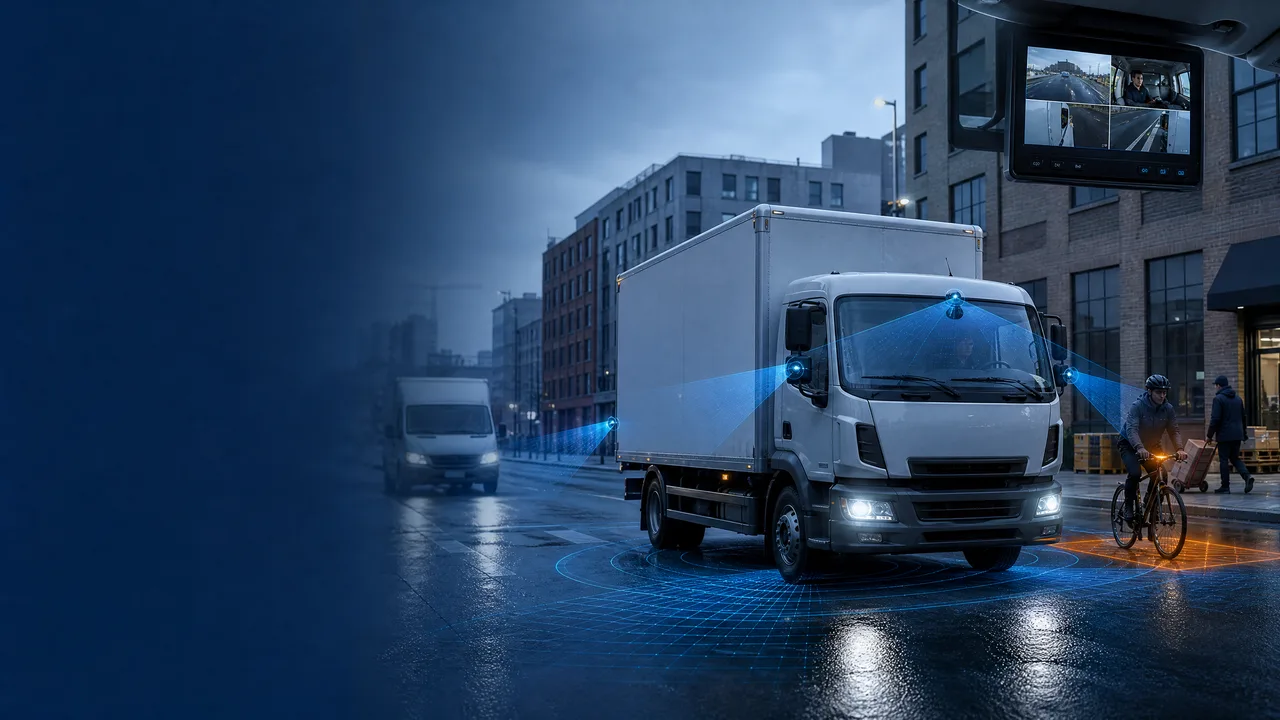 Mixed Commercial Fleet Safety — YUNTOR application scenario